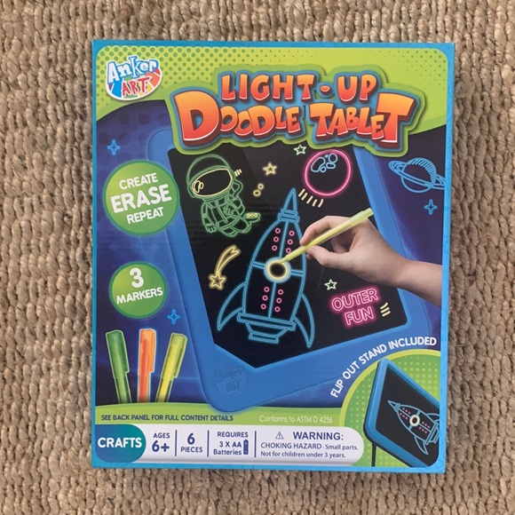 *NEW* Anker Art Light-Up Doodle Tablet - Picture 3 of 6